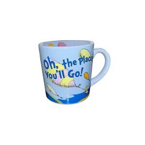 Dr. Seuss "Oh, The Places You'll Go!" Balloons Ceramic Coffee Coco Mug by Vandor